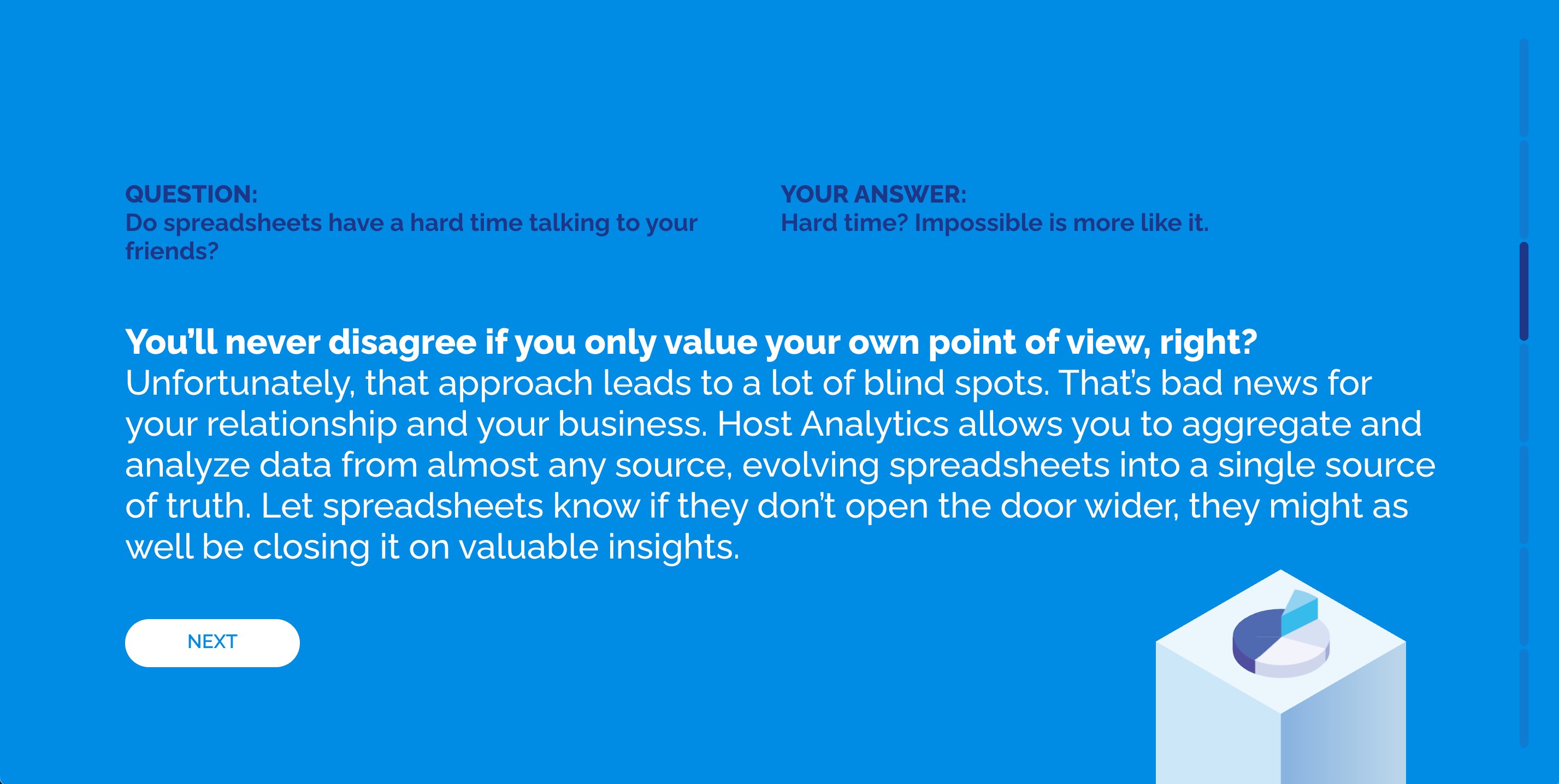 Host Analytics — screen 6